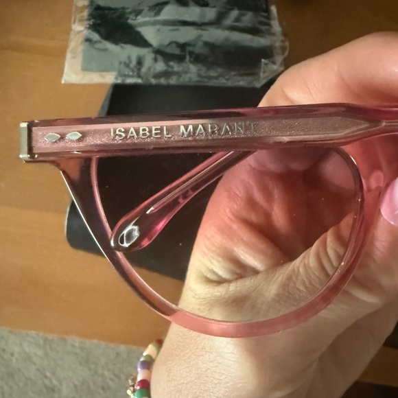 Isabel Marant pink sunglasses cat like new condition - Picture 4 of 6